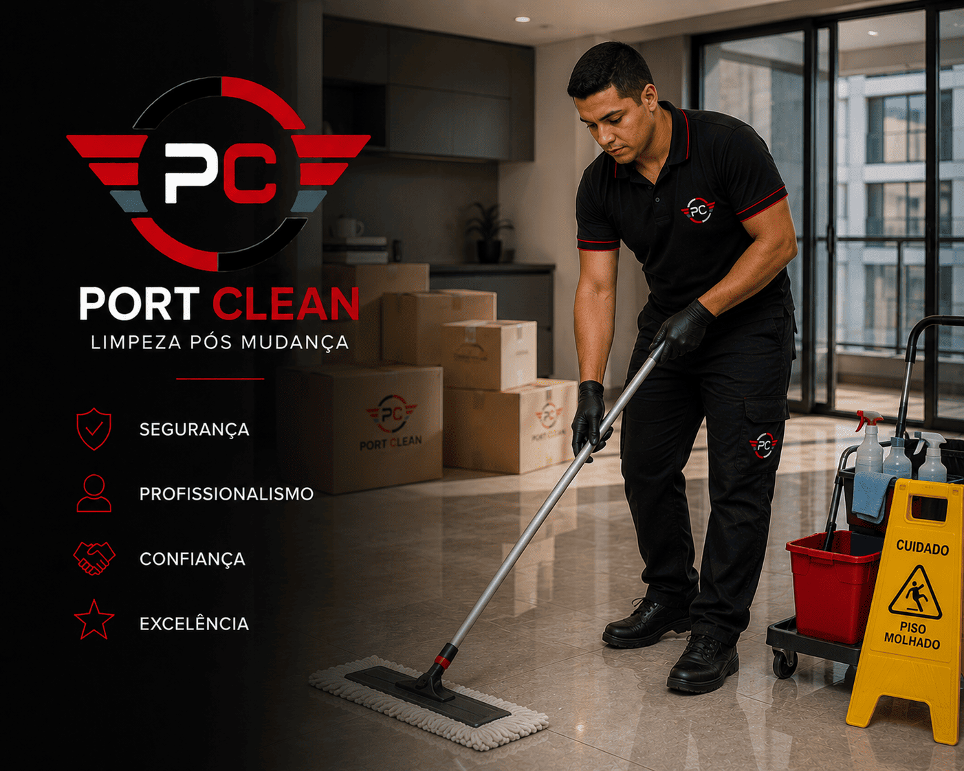 Limpeza Pós-Mudança
